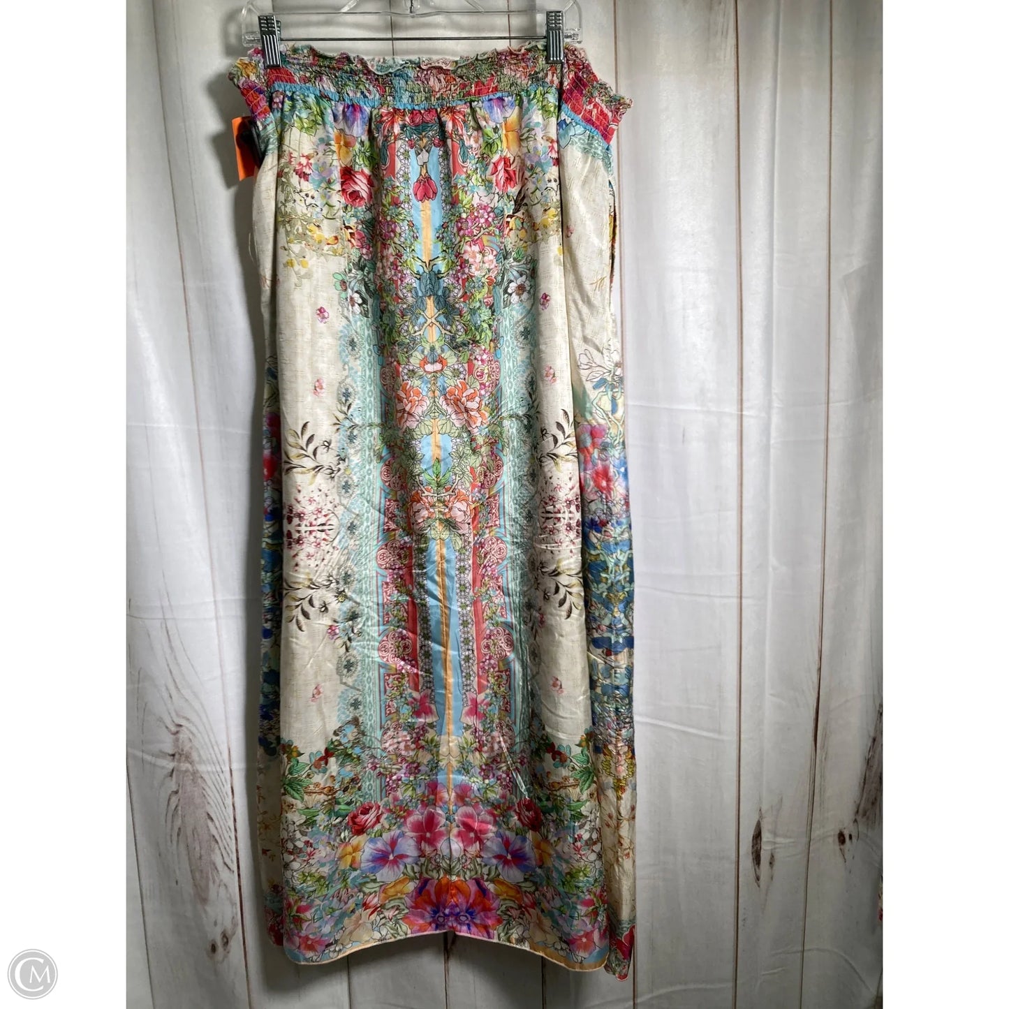 Skirt Maxi By Johnny Was In Floral Print, Size: 16