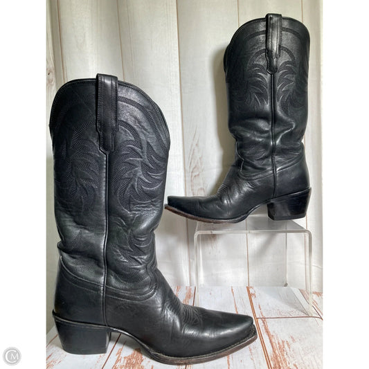 Boots Western By Clothes Mentor In Black, Size: 11
