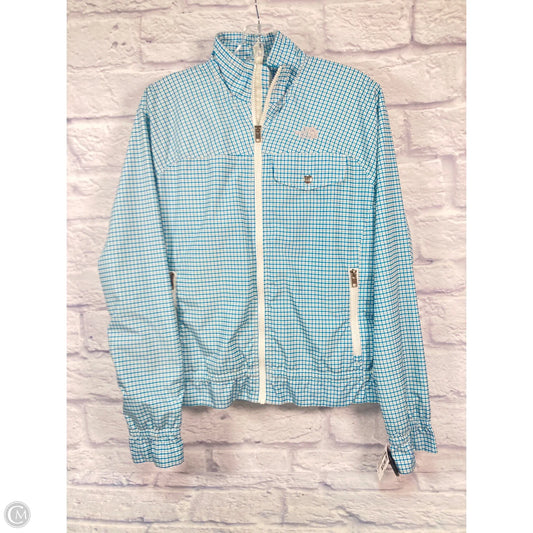 Athletic Jacket By The North Face In Checkered Pattern, Size: M