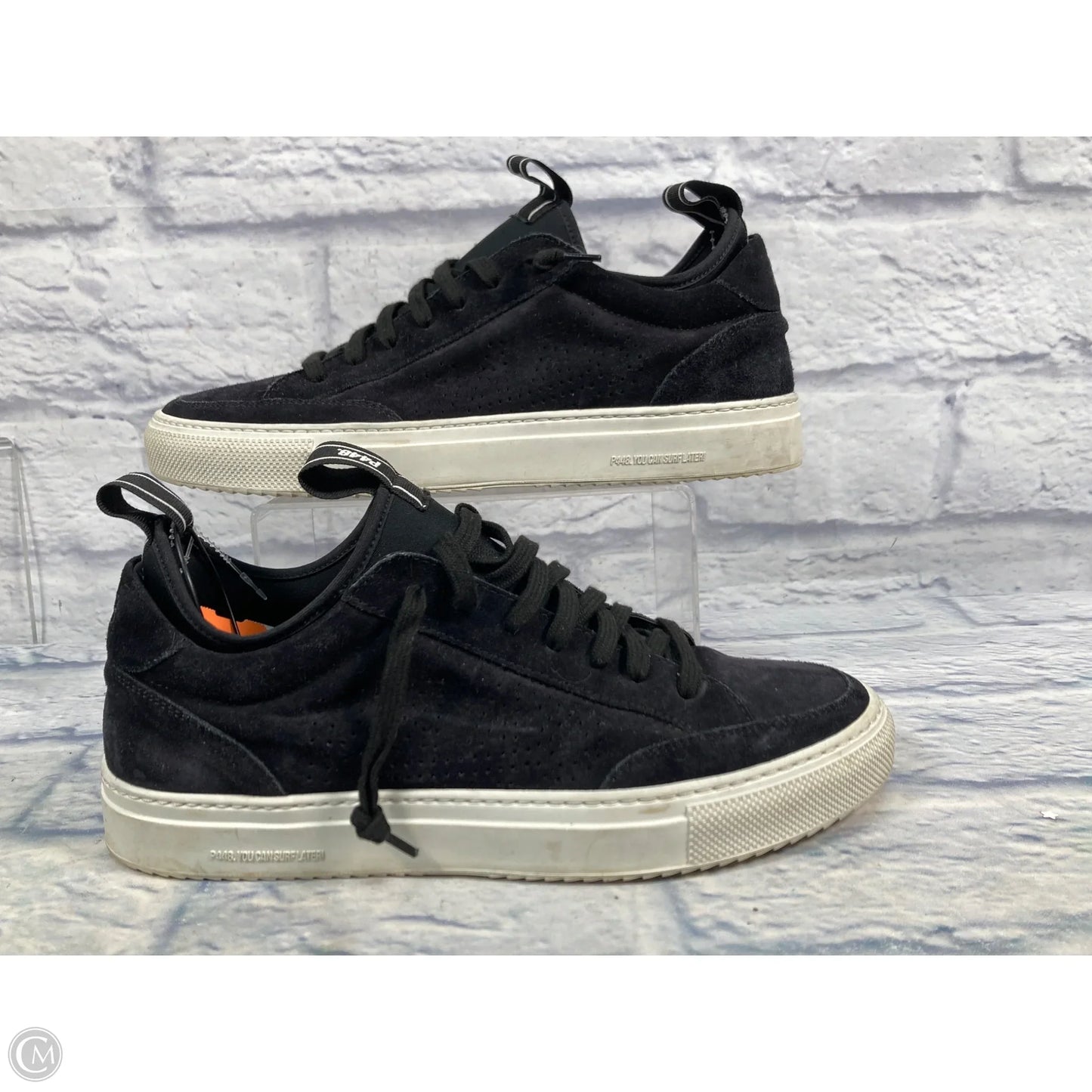Shoes Sneakers By P448 In Black, Size: 11.5