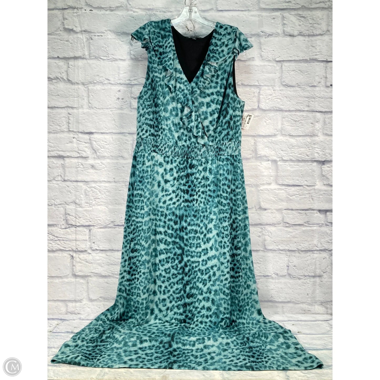 Dress Casual Maxi By International Concepts In Animal Print, Size: Xxl