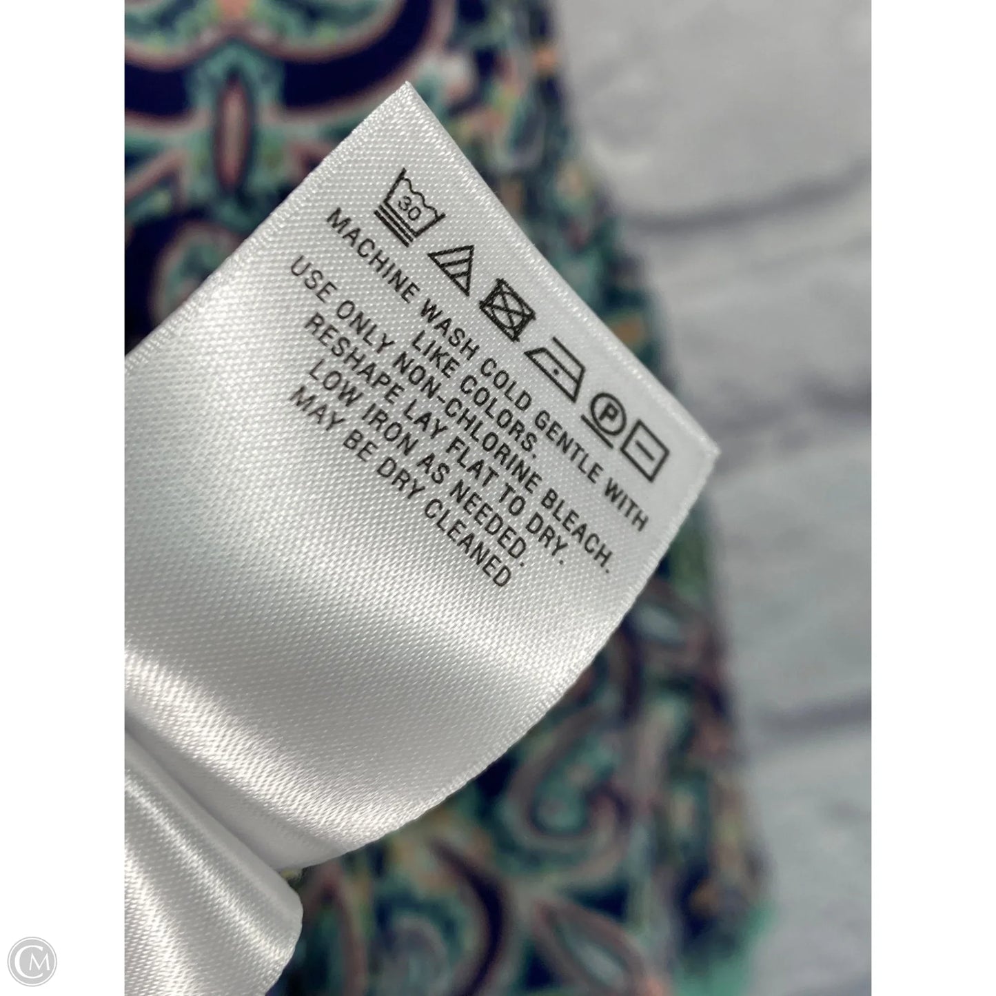 Top Sleeveless By Meadow Rue In Paisley Print, Size: Xl