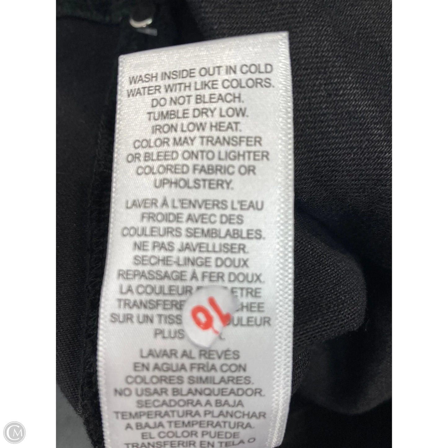 Jeans Flared By Frame In Black Denim, Size: 10