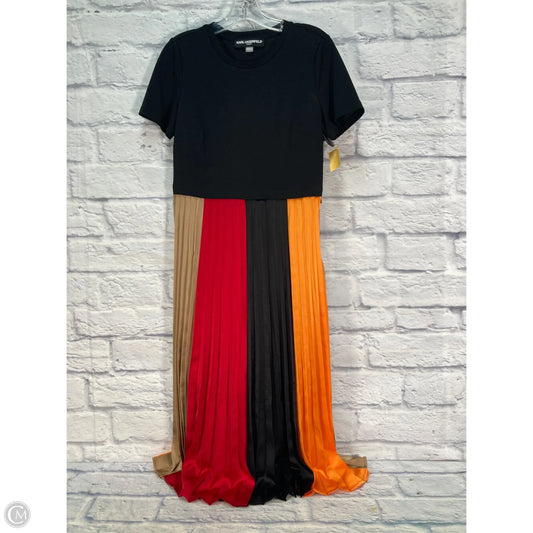 Dress Designer By Karl Lagerfeld In Multi-colored, Size: S