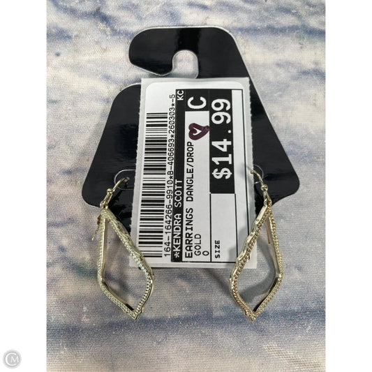 Earrings Dangle/drop By Kendra Scott