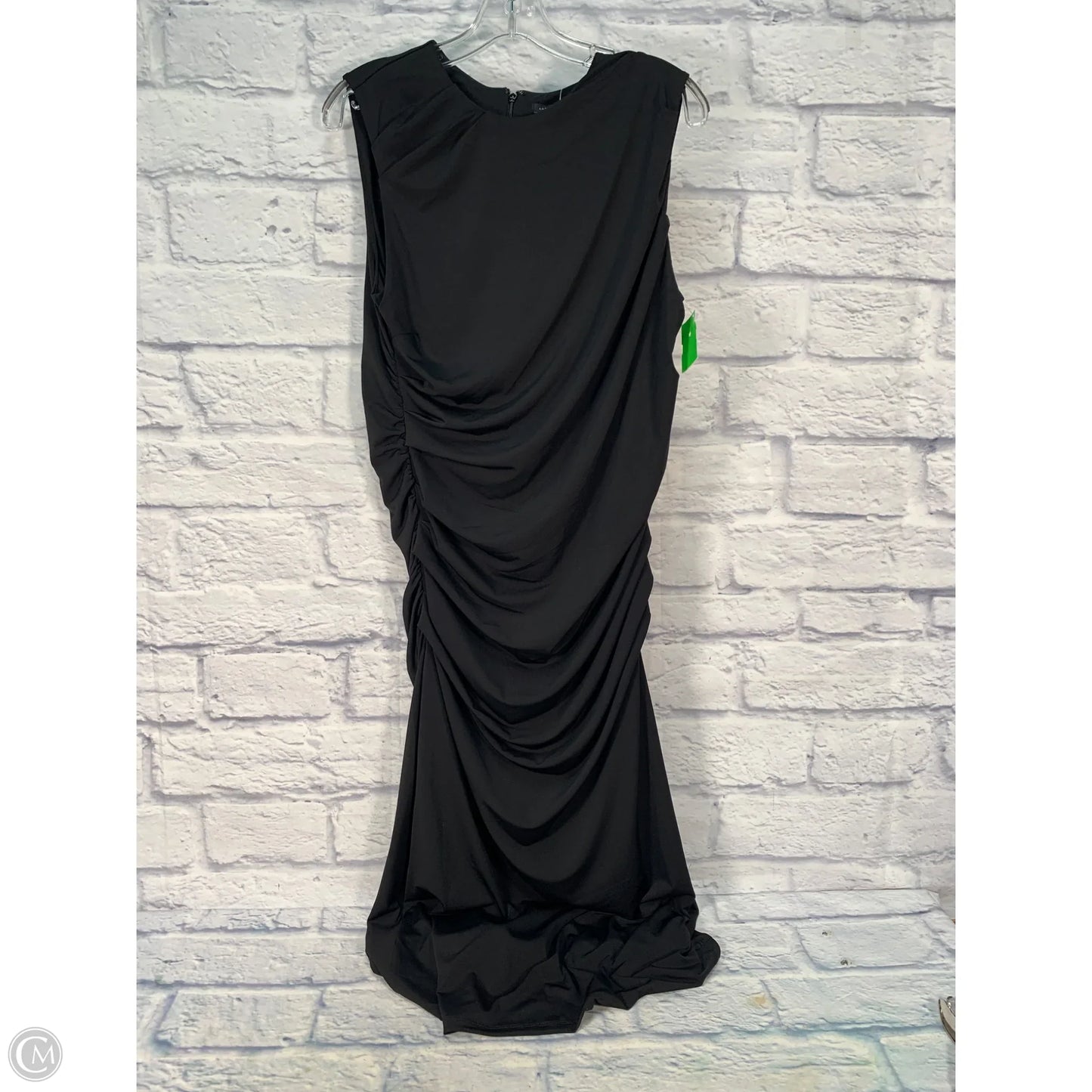 Dress Party Long By Ann Taylor In Black, Size: Xlp