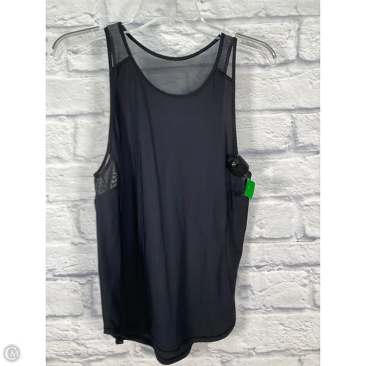 Athletic Tank Top By Lululemon In Black, Size: S