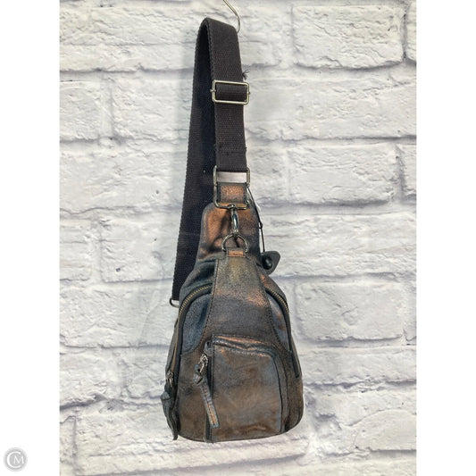 Crossbody Leather By Free People, Size: Small