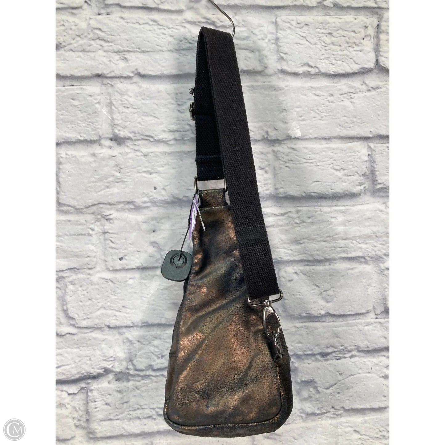 Crossbody Leather By Free People, Size: Small