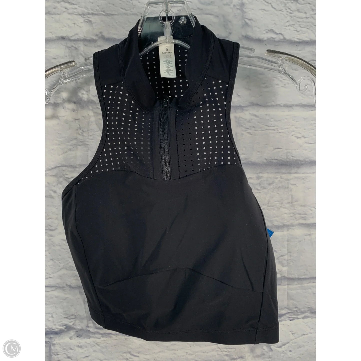 Athletic Bra By Lululemon In Black, Size: M