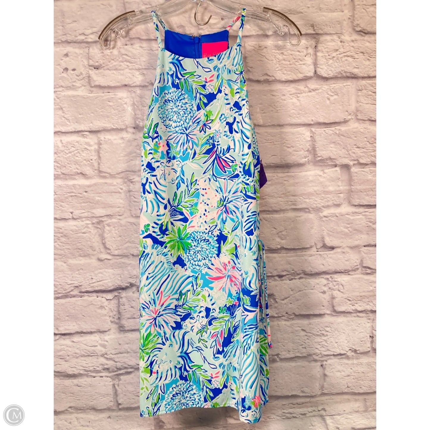 Dress Designer By Lilly Pulitzer In Blue & Pink, Size: S