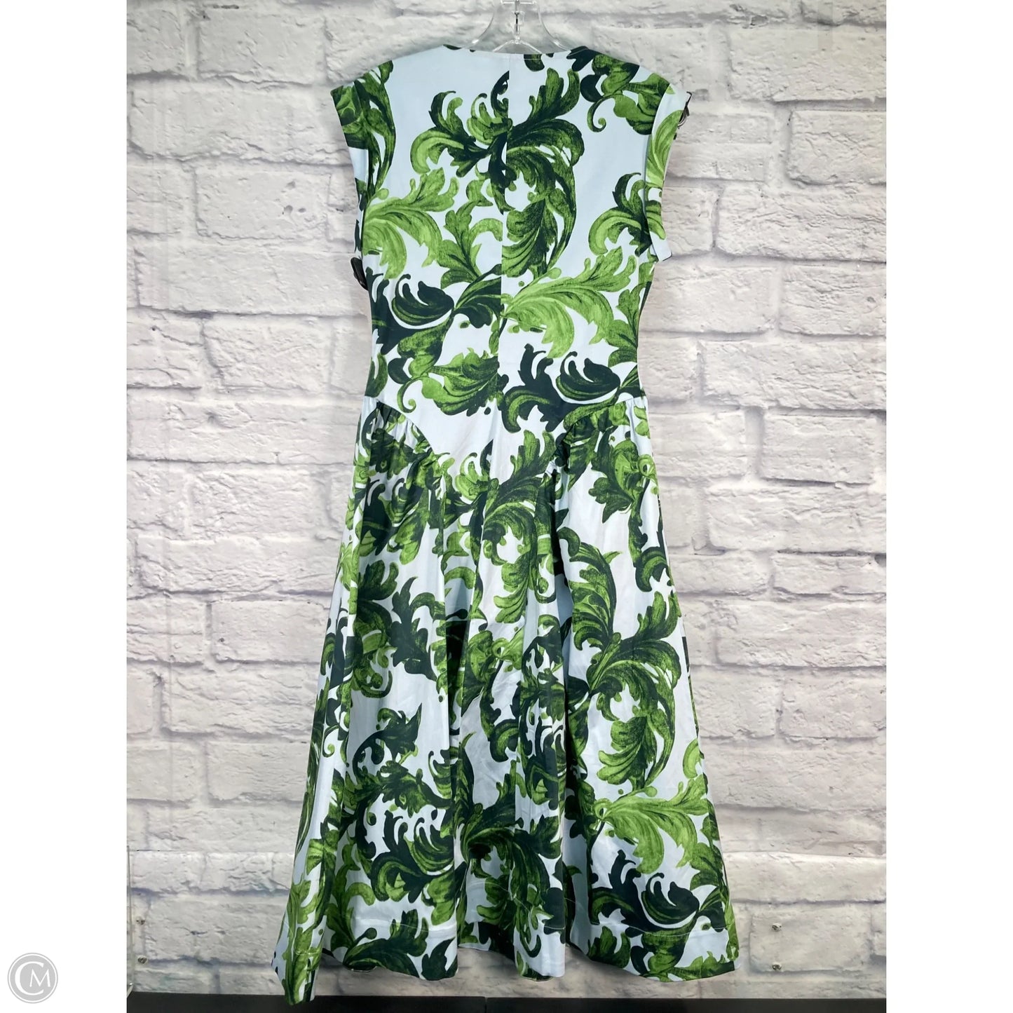 Dress Party Midi By Maeve In Blue & Green, Size: Xsp