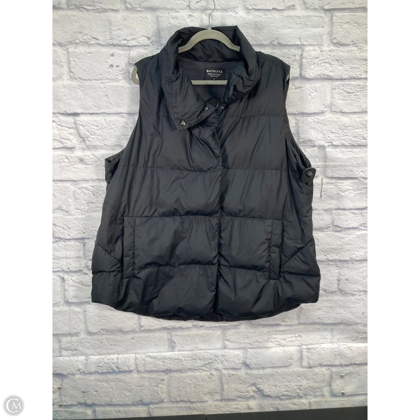 Vest Puffer & Quilted By Athleta In Black, Size: 2x