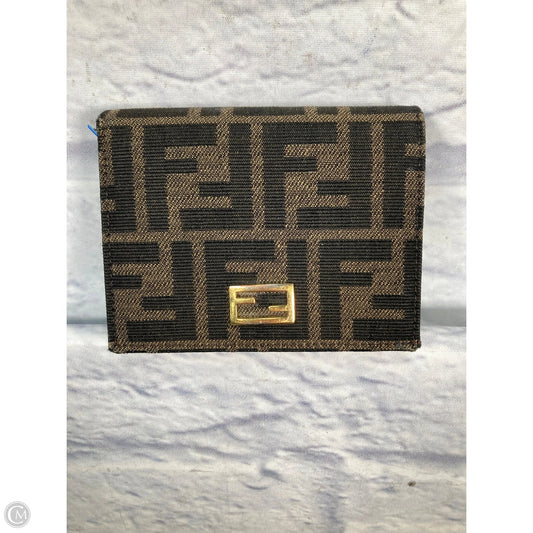 Wallet Luxury Designer By Fendi, Size: Small