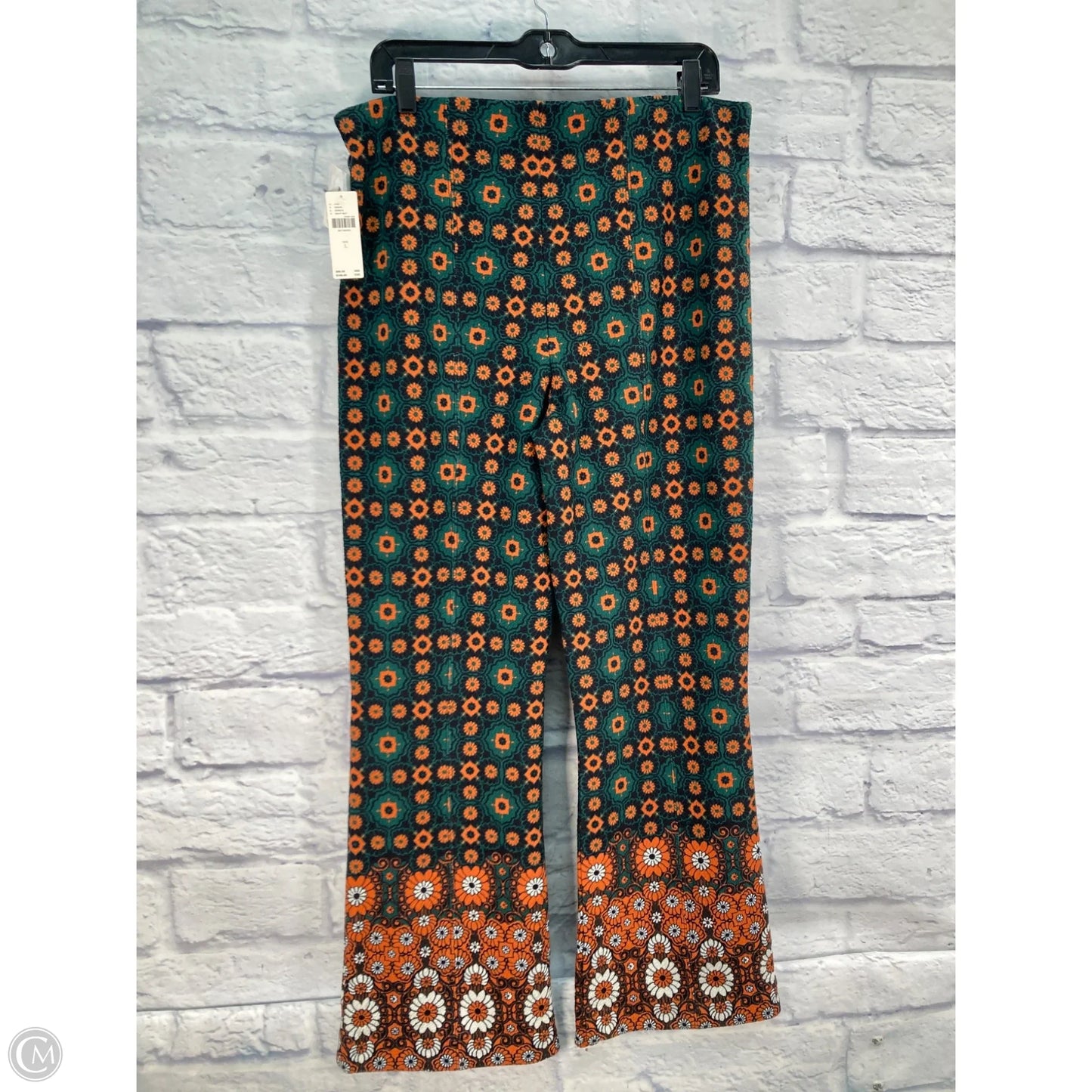 Pants Other By Maeve In Green & Orange, Size: L