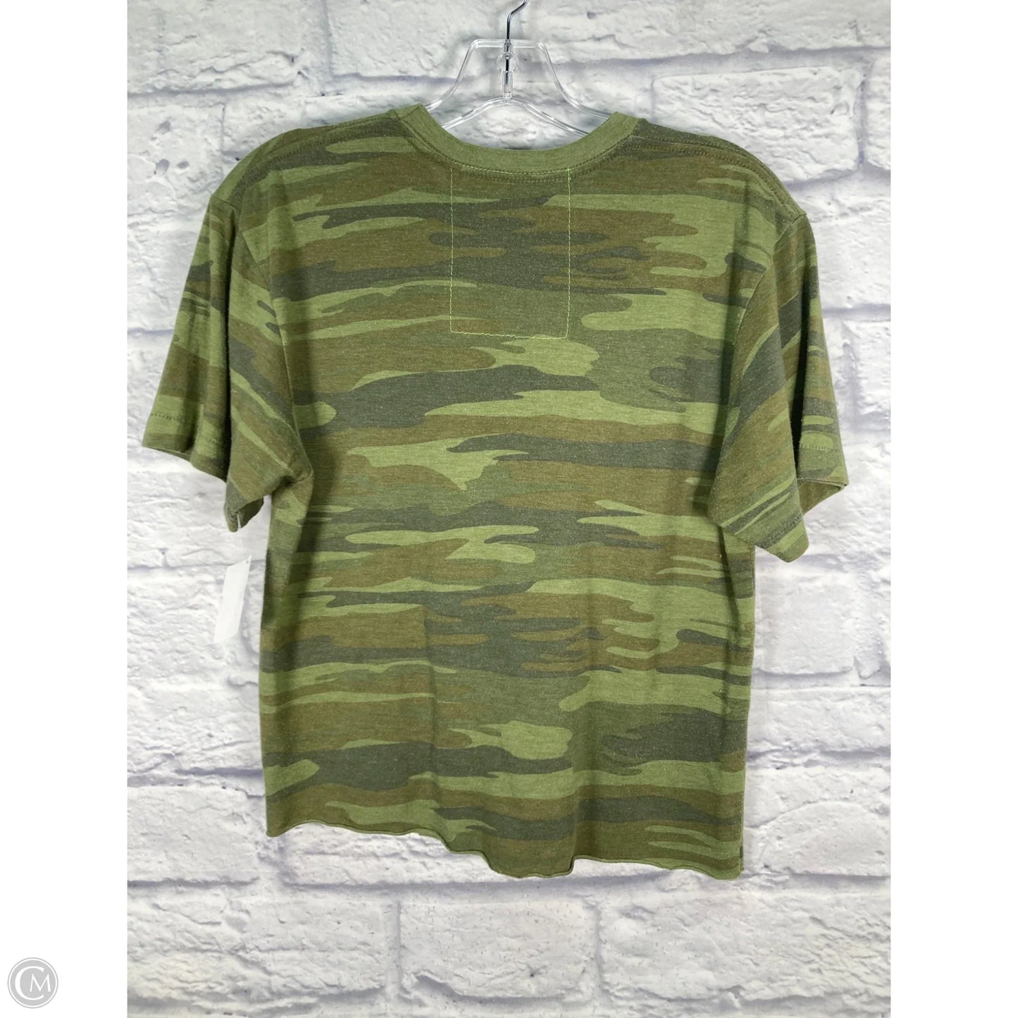Top Short Sleeve By Clothes Mentor In Camouflage Print, Size: S