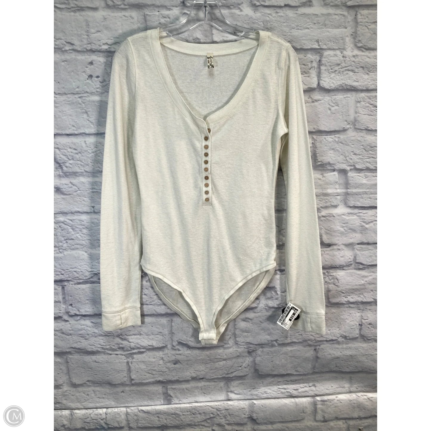 Bodysuit By Free People In Cream, Size: M