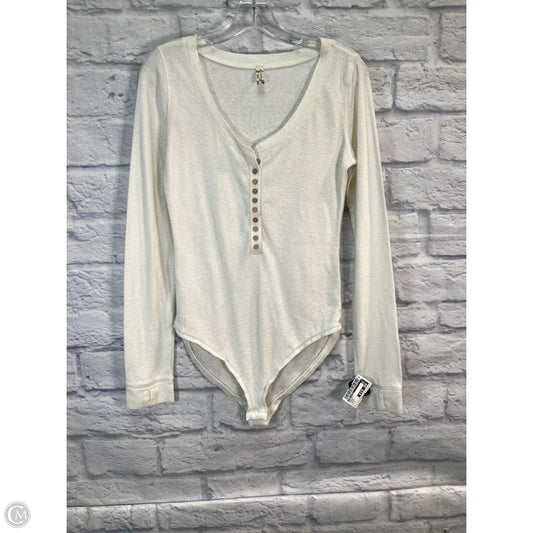 Bodysuit By Free People In Cream, Size: M