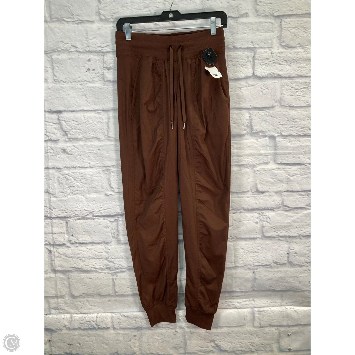 Athletic Pants By Lululemon In Brown, Size: 4