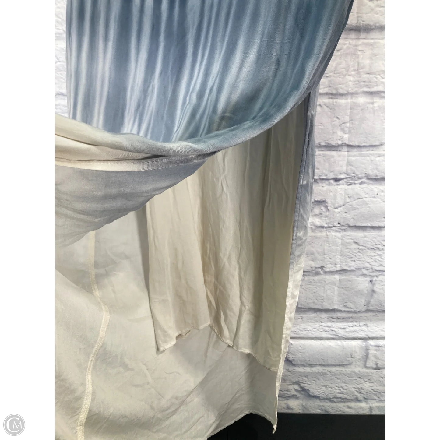 Dress Casual Maxi By Cloth & Stone In Blue & White, Size: L