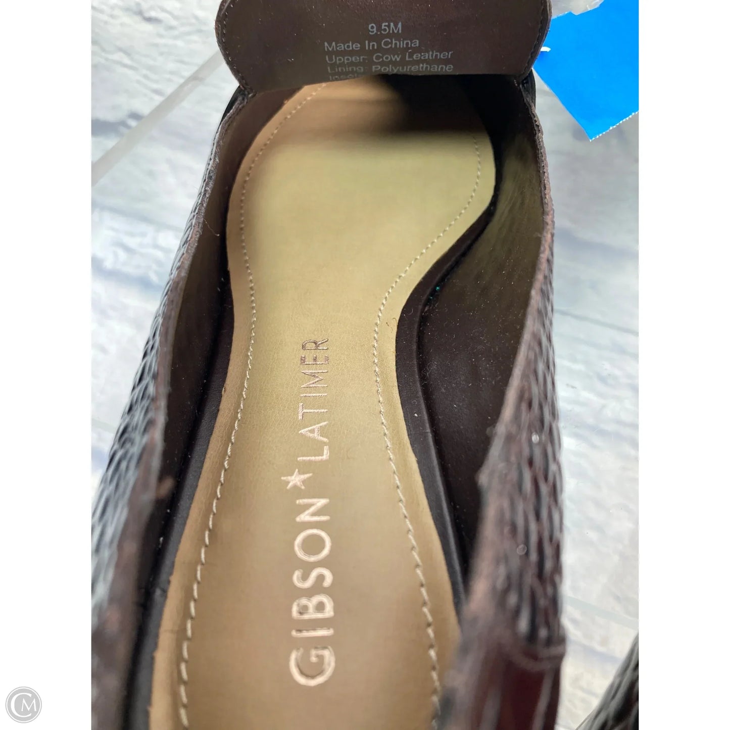 Shoes Leather By Gibson And Latimer In Brown, Size: 9.5