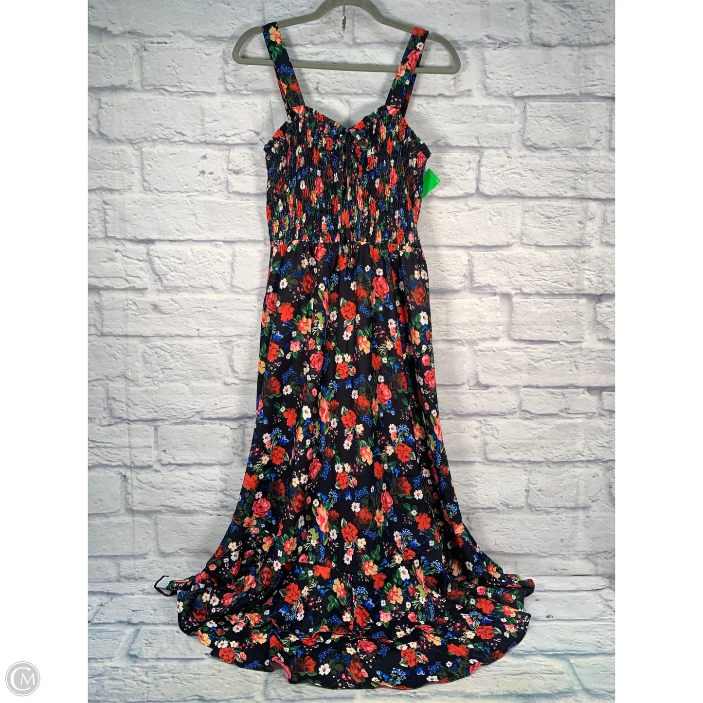 Dress Casual Midi By Grace Karin In Black & Red, Size: M