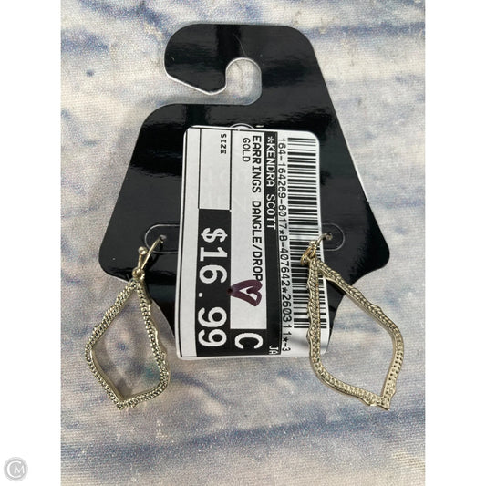 Earrings Dangle/drop By Kendra Scott