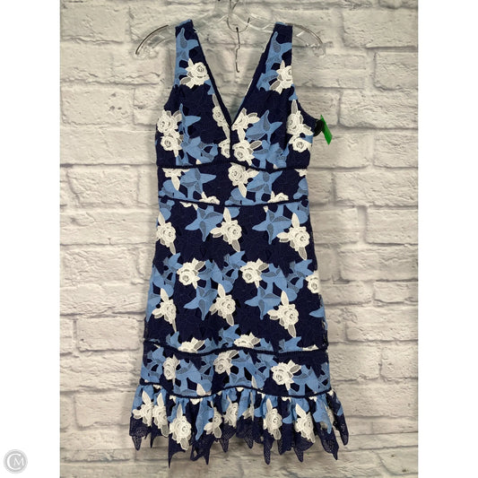 Dress Party Short By Vineyard Vines In Blue & White, Size: S