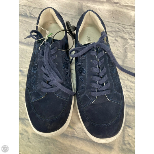 Shoes Sneakers By Johnny Was In Navy, Size: 10
