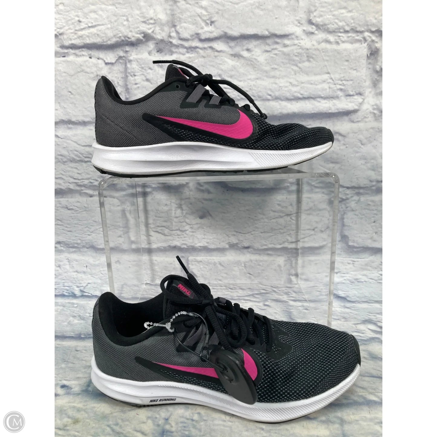 Shoes Athletic By Nike In Black & Pink, Size: 8