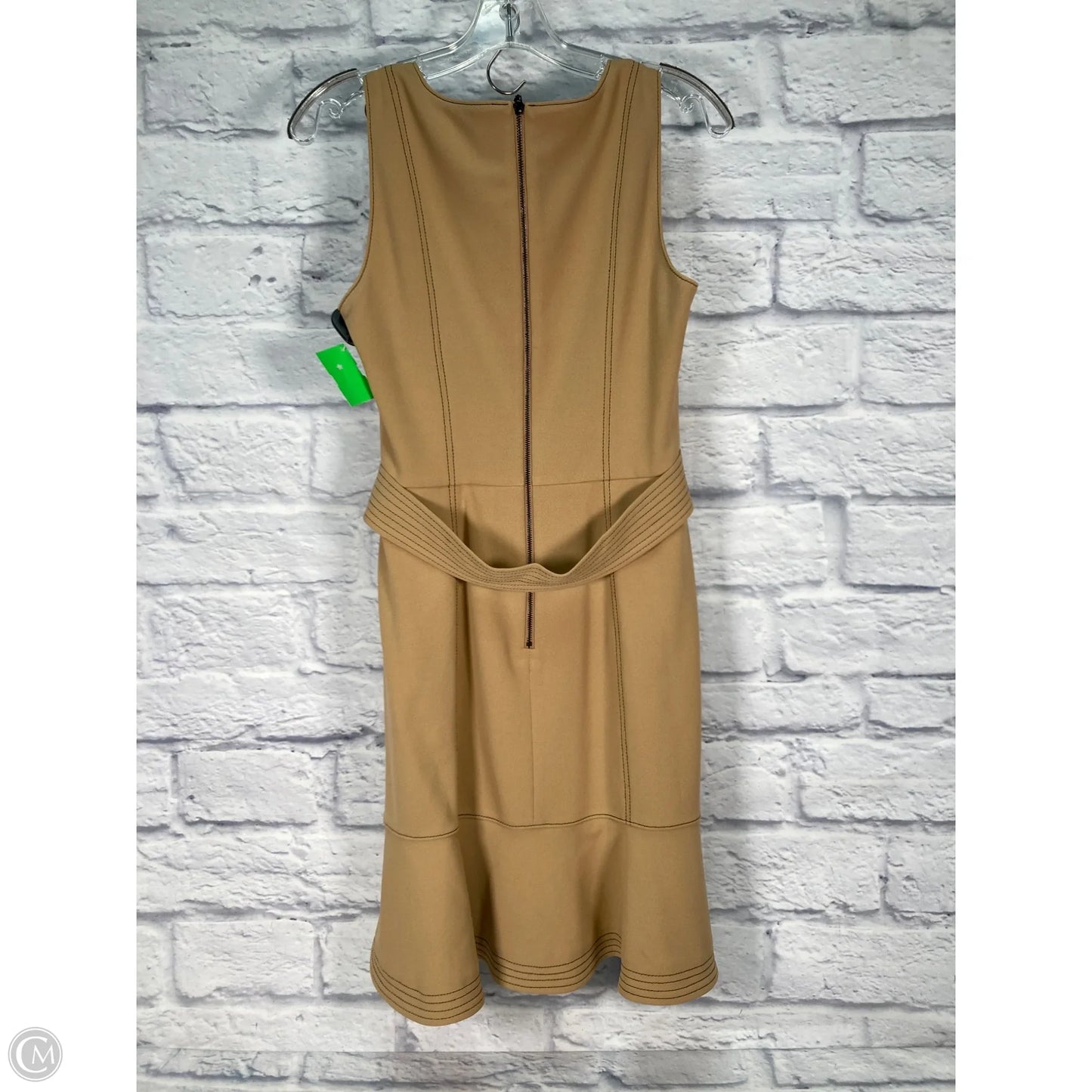 Dress Designer By Karl Lagerfeld In Brown, Size: Xs