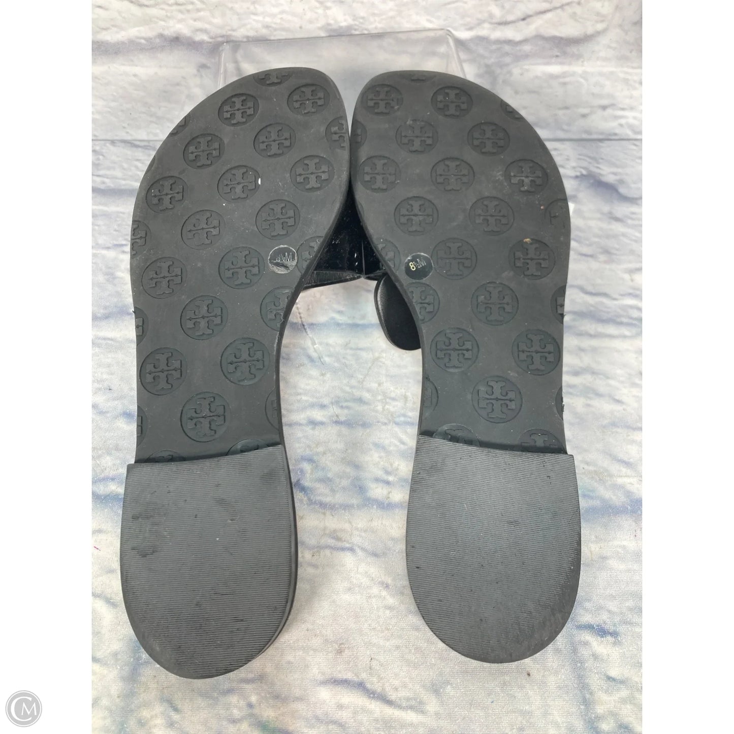 Sandals Designer By Tory Burch In Black, Size: 8.5