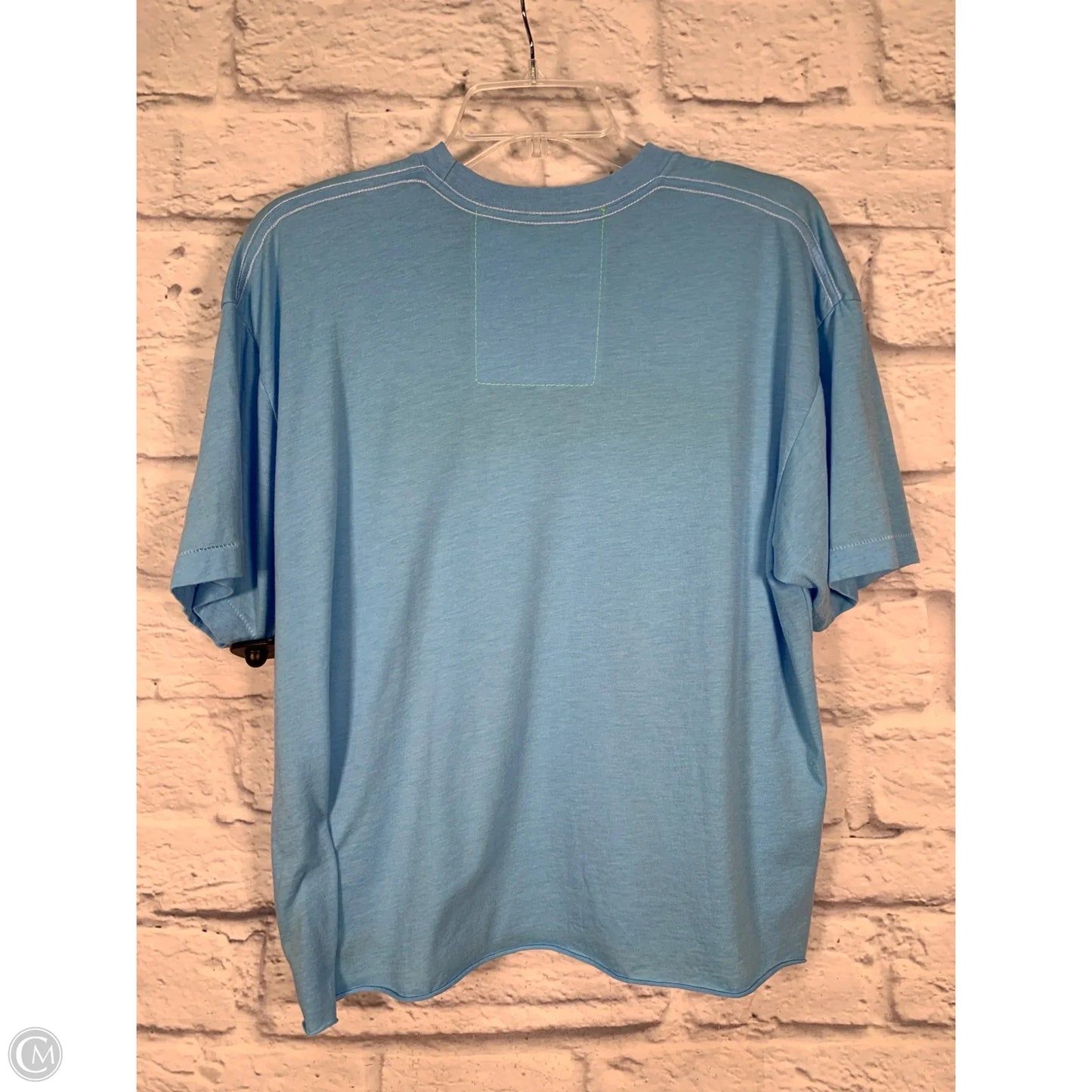 Top Short Sleeve By Clothes Mentor In Blue, Size: Xl