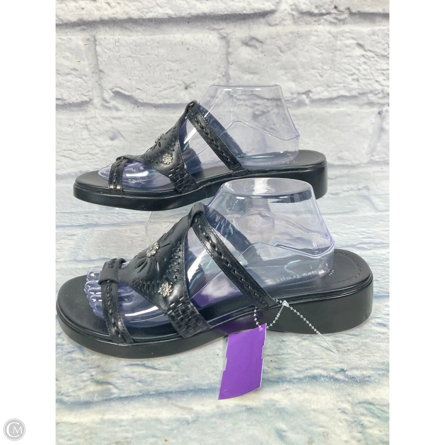 Sandals Heels Platform By Bare Traps In Black, Size: 10
