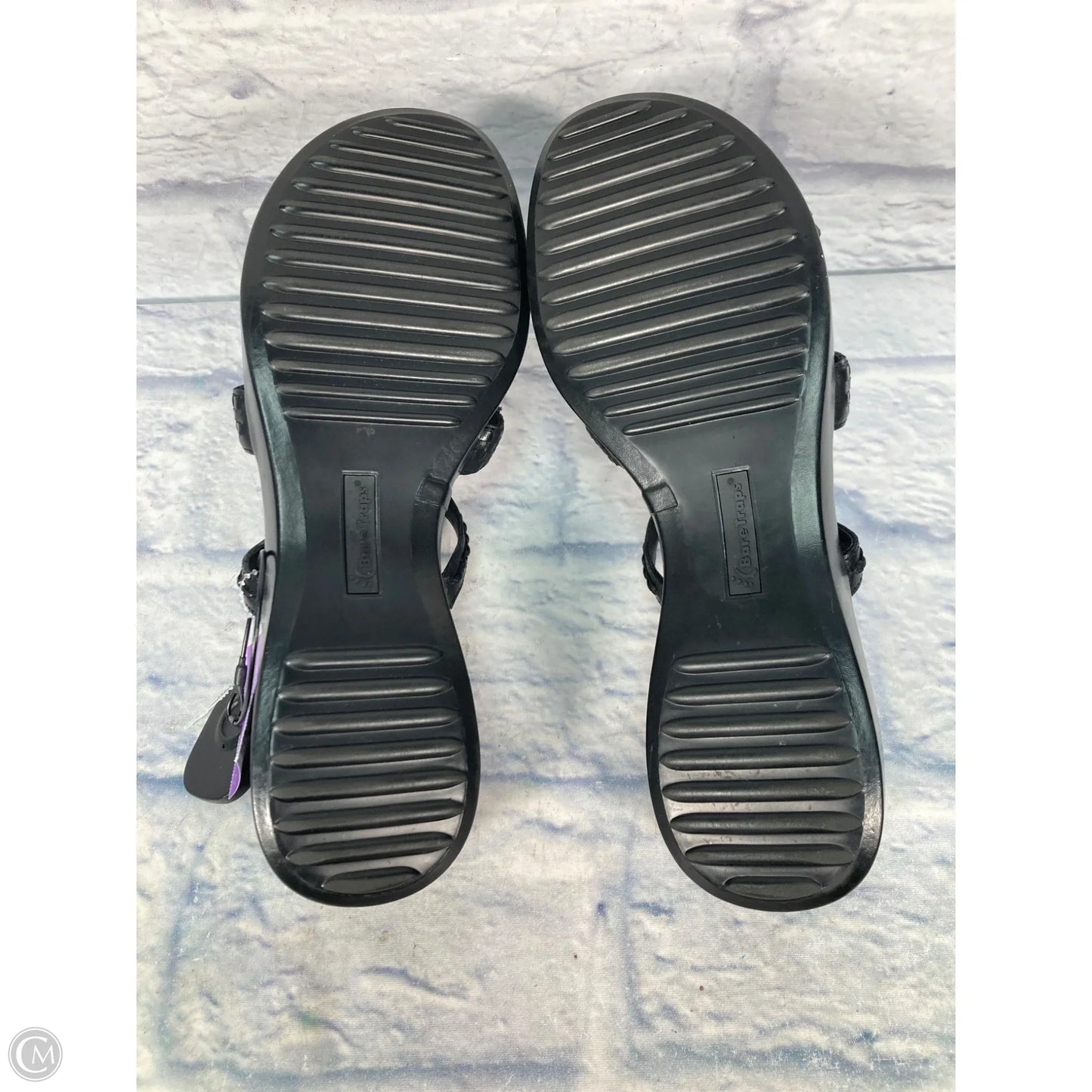 Sandals Heels Platform By Bare Traps In Black, Size: 10