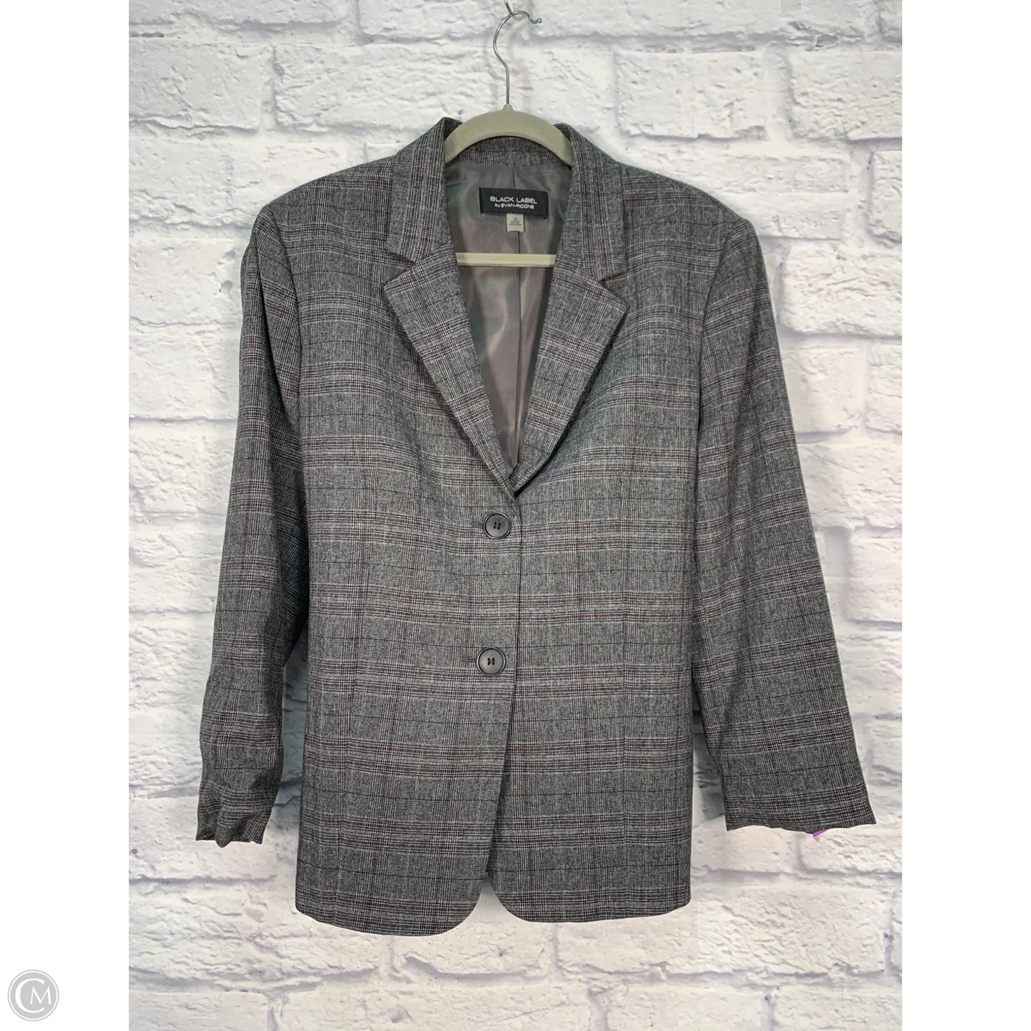Blazer By Black Label In Grey, Size: Xl