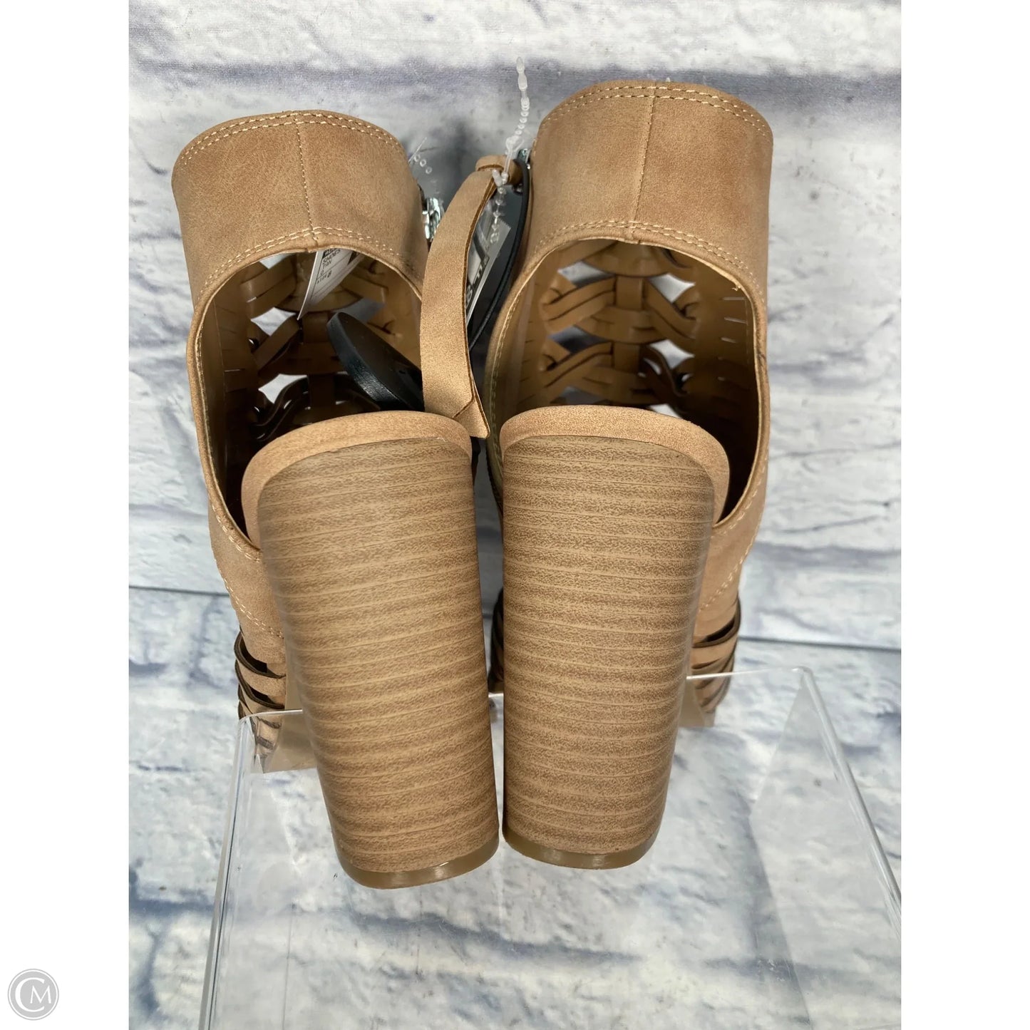 Shoes Heels Block By Dolce Vita In Tan, Size: 8