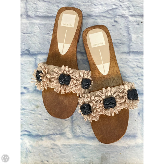 Sandals Flats By Dolce Vita In Brown, Size: 7.5