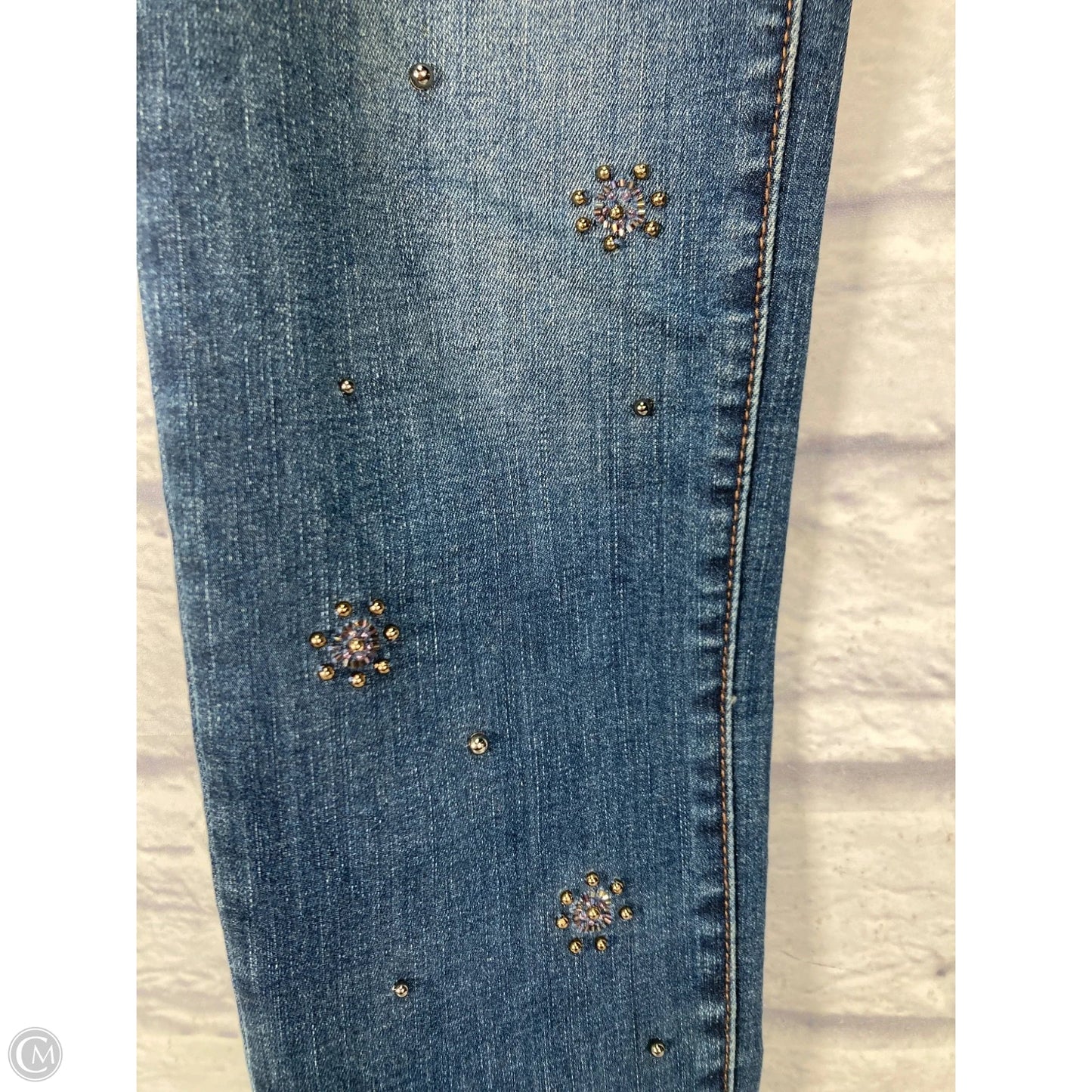 Jeans Jeggings By Chicos In Blue, Size: 4