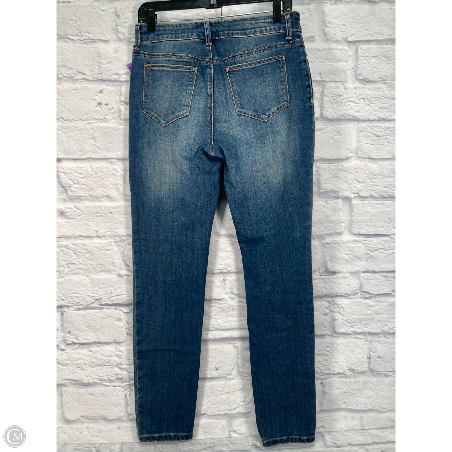 Jeans Jeggings By Chicos In Blue, Size: 4