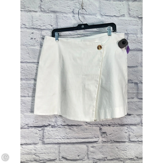 Skort By Chicos In White, Size: 10