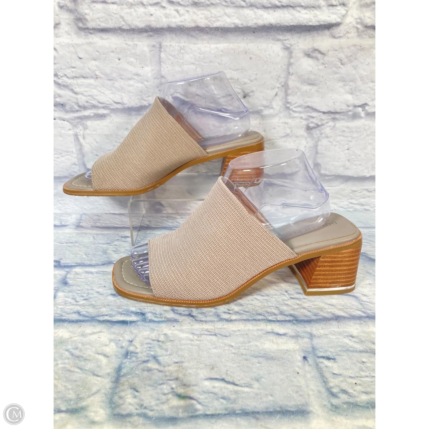 Shoes Heels Block By Donald Pliner In Tan, Size: 9