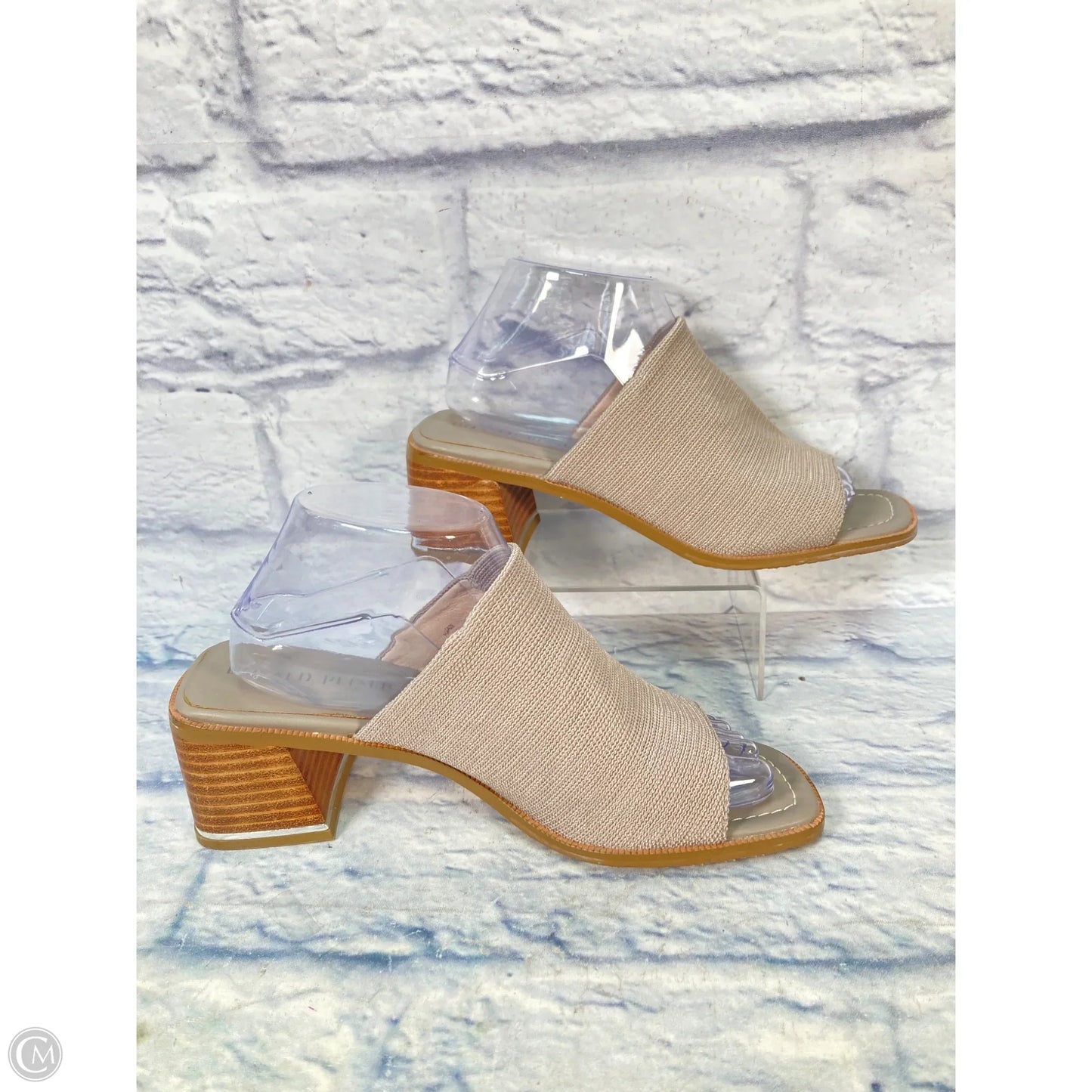 Shoes Heels Block By Donald Pliner In Tan, Size: 9