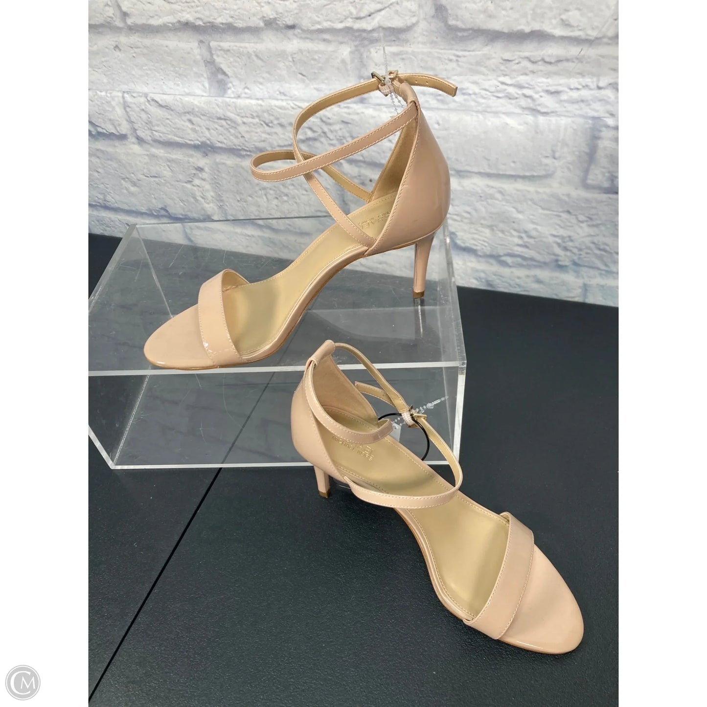 Shoes Designer By Michael Kors In Beige, Size: 8