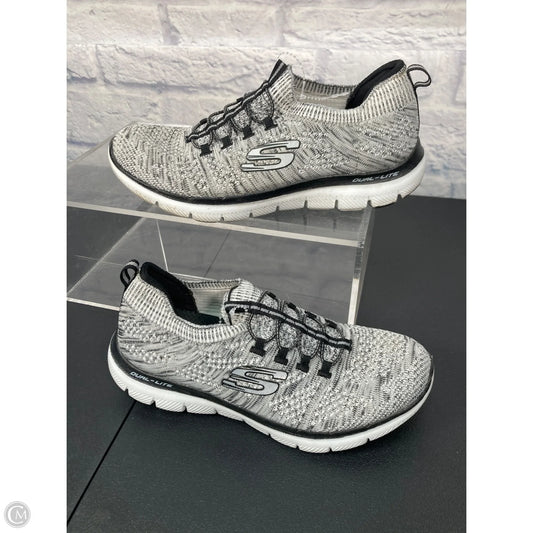 Shoes Athletic By Skechers In Grey, Size: 8