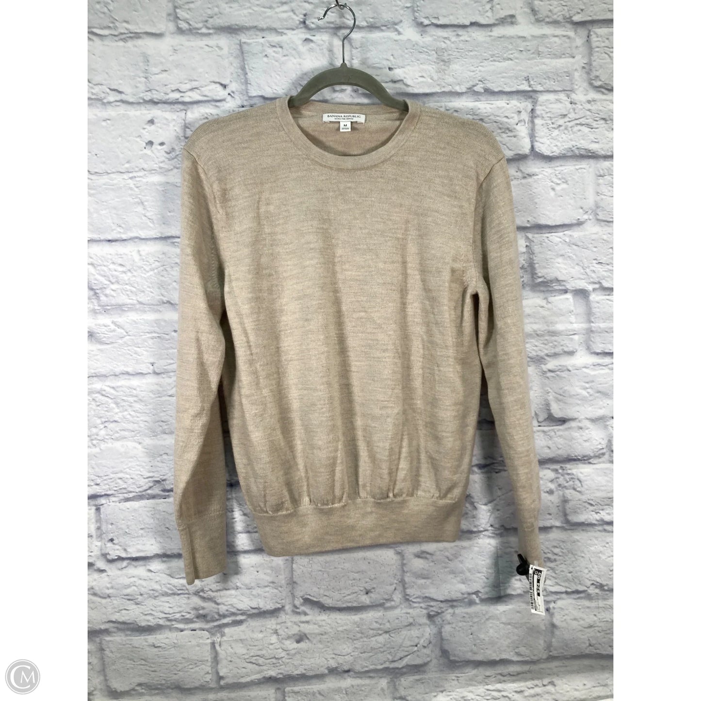 Sweater By Banana Republic In Tan, Size: M
