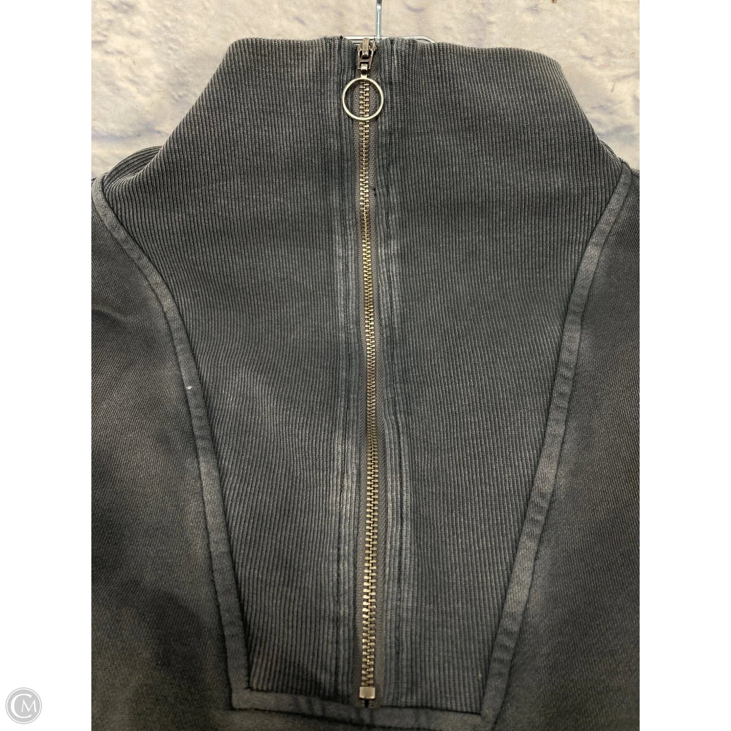 Sweatshirt Collar By Daily Practice By Anthropologie In Grey, Size: M