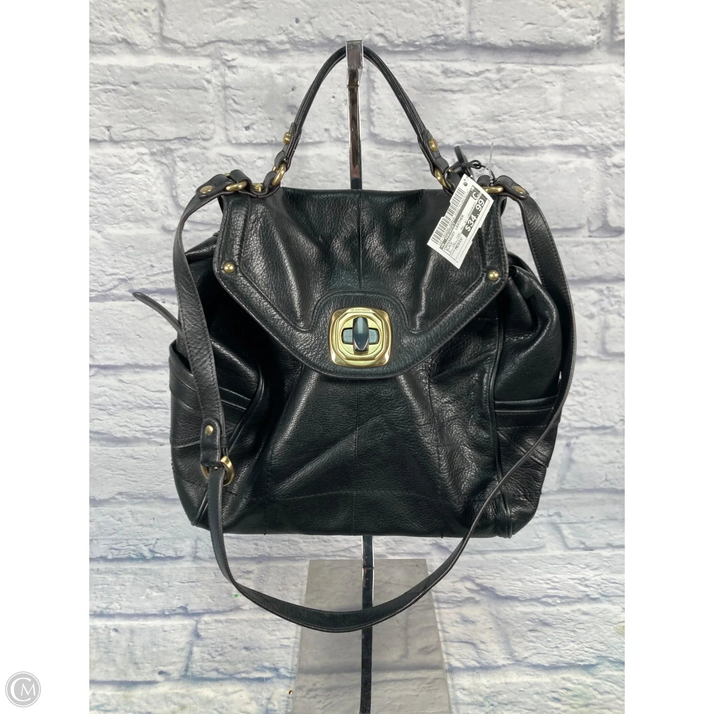 Crossbody Leather By B. Makowsky, Size: Medium