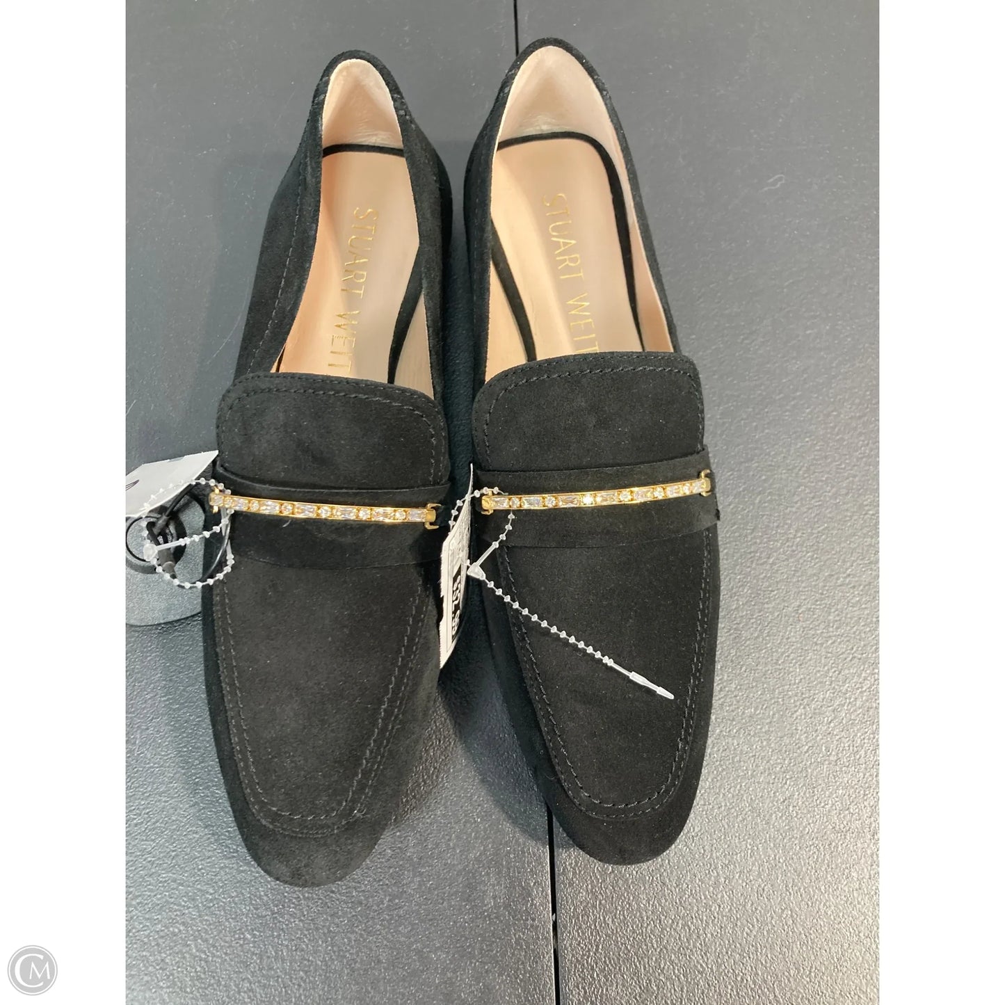 Shoes Designer By Stuart Weitzman In Black, Size: 7.5