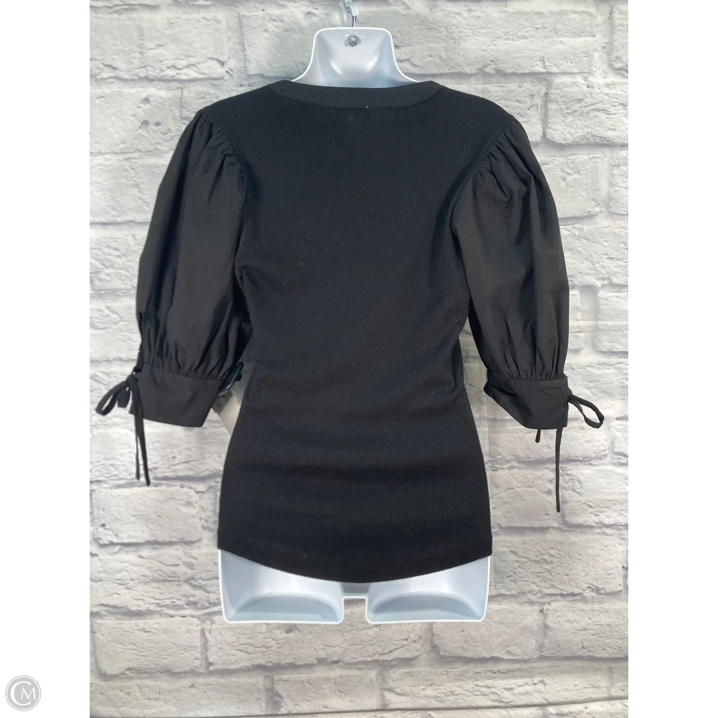 Top Short Sleeve By Ulla Johnson In Black, Size: S